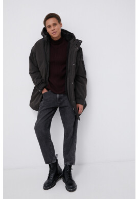 Jack & Jones Яке мъжко в черно със зимна изолация - Pepit.bg