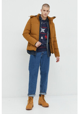 Jack & Jones Яке в кафяво със зимна изолация - Pepit.bg
