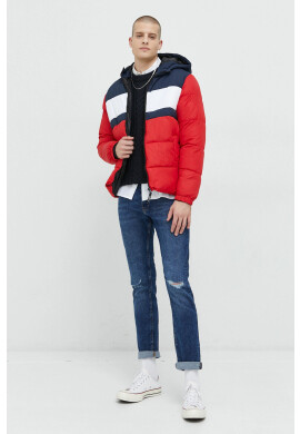 Jack & Jones Яке в червено със зимна изолация - Pepit.bg