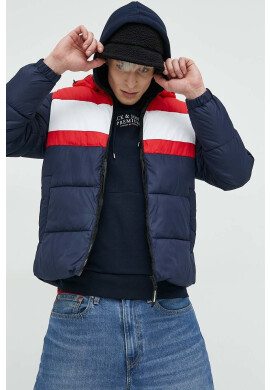 Jack & Jones Яке в тъмносиньо със зимна изолация - Pepit.bg