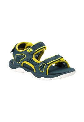 Jack Wolfskin Детски сандали TARACO BEACH SANDAL K в зелено - Pepit.bg