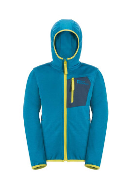 Jack Wolfskin Детско яке ACTIVE JACKET K в синьо - Pepit.bg