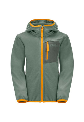 Jack Wolfskin Детско яке ACTIVE JACKET K в зелено - Pepit.bg