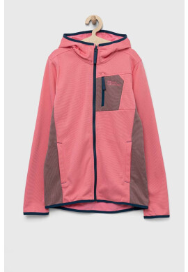 Jack Wolfskin Детско яке ACTIVE JACKET K в розово - Pepit.bg