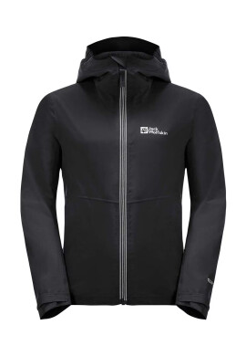 Jack Wolfskin Детско яке JWP SHELL K в черно - Pepit.bg