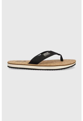 Jack Wolfskin Джапанки в черно с равна подметка - Pepit.bg
