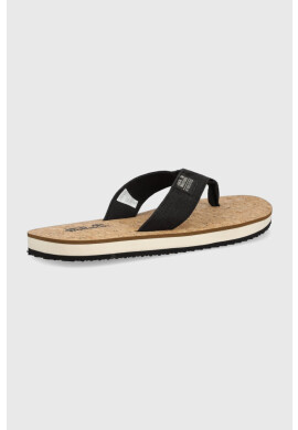 Jack Wolfskin Джапанки в черно с равна подметка - Pepit.bg