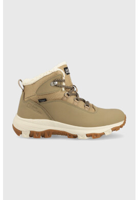 Jack Wolfskin Обувки Everquest Texapore Mid в кафяво с изолация - Pepit.bg