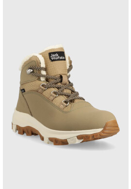 Jack Wolfskin Обувки Everquest Texapore Mid в кафяво с изолация - Pepit.bg