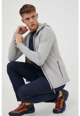 Jack Wolfskin Памучна тениска в тъмносиньо с принт - Pepit.bg