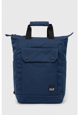 Jack Wolfskin Раница Cook Pack в синьо голям размер с изчистен дизайн - Pepit.bg
