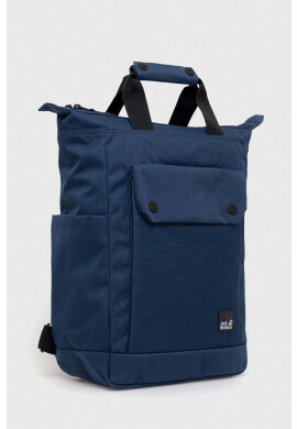 Jack Wolfskin Раница Cook Pack в синьо голям размер с изчистен дизайн - Pepit.bg