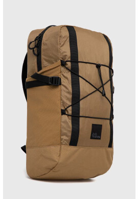Jack Wolfskin Раница WANDERTHIRST 20 в кафяво голям размер с изчистен дизайн - Pepit.bg