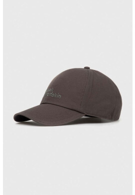 Jack Wolfskin Шапка с козирка в зелено с апликация - Pepit.bg