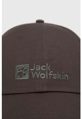 Jack Wolfskin Шапка с козирка в зелено с апликация - Pepit.bg