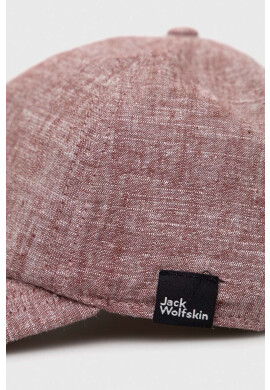 Jack Wolfskin Шапка с козирка Sandroute в меланж на бордо - Pepit.bg