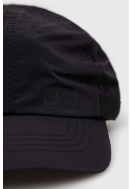 Jack Wolfskin Шапка с козирка Strap в черно с изчистен дизайн - Pepit.bg