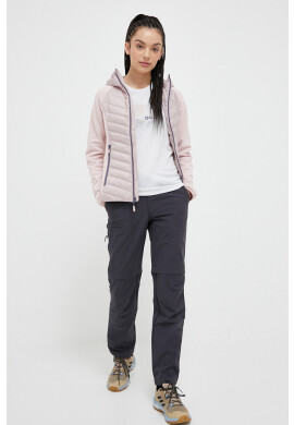 Jack Wolfskin Спортна тениска Crosstrail Graphic в бяло - Pepit.bg