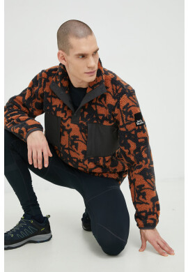 Jack Wolfskin Суичър с десен - Pepit.bg