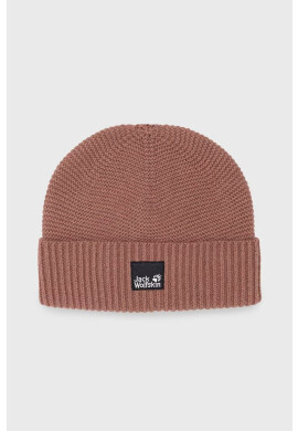 Jack Wolfskin Вълнена шапка в кафяво от вълна - Pepit.bg