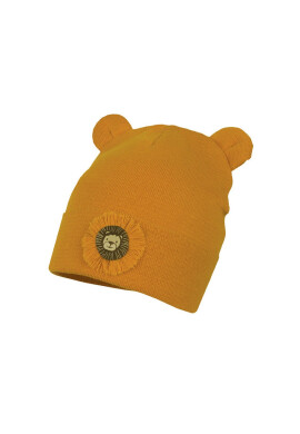 Jamiks Детска шапка в оранжево с фина плетка - Pepit.bg