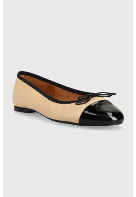 Jonak Кожени балеринки DAXI VERNIS CUIR в бежово 3400191 - Pepit.bg