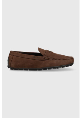 Joop! Велурени мокасини Piola Terras в кафяво 4140006994 - Pepit.bg
