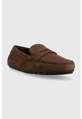 Joop! Велурени мокасини Piola Terras в кафяво 4140006994 - Pepit.bg