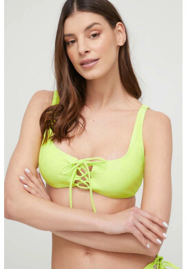 Juicy Couture Бански от две части в зелено с мека чашка - Pepit.bg