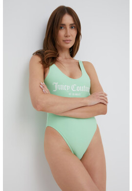 Juicy Couture Цял бански в тюркоазено с мека чашка - Pepit.bg