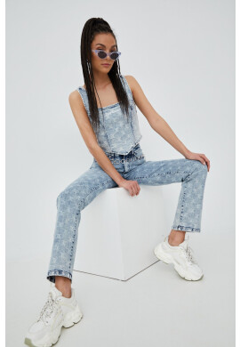 Juicy Couture Дънков топ - Pepit.bg