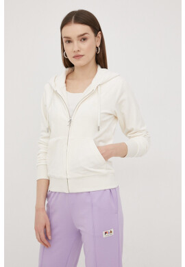 Juicy Couture Суичър дамски в бежово с изчистен дизайн - Pepit.bg