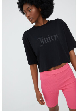 Juicy Couture Тениска в черно - Pepit.bg