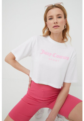Juicy Couture Тениска в бяло - Pepit.bg