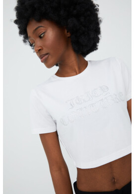 Juicy Couture Тениска в бяло - Pepit.bg