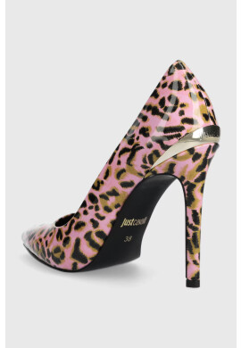 Just Cavalli Обувки с висок ток в розово 74RB3S01 - Pepit.bg