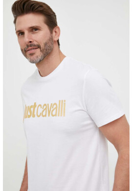 Just Cavalli Памучна тениска - Pepit.bg