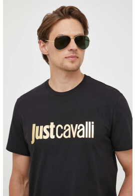 Just Cavalli Памучна тениска - Pepit.bg