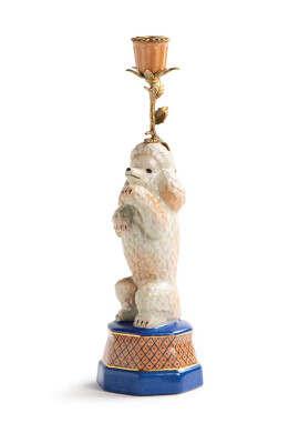 &k amsterdam Декоративен свещник Poodle - Pepit.bg