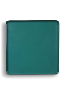 &k amsterdam Декоративна чиния Square Green - Pepit.bg