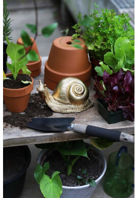 &k amsterdam Касичка Snail Gold - Pepit.bg