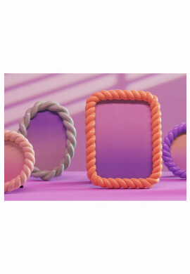 &k amsterdam Рамка за снимка Braid Oval - Pepit.bg