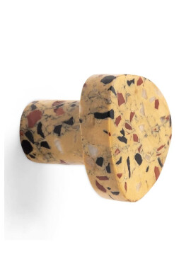&k amsterdam Закачалка Terrazzo Yellow - Pepit.bg