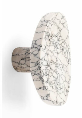 &k amsterdam Закачалка за стена Crackle White - Pepit.bg