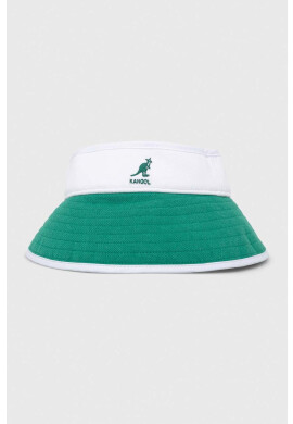 Kangol Козирка в зелено с изчистен дизайн - Pepit.bg