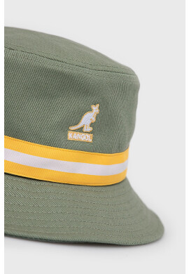 Kangol Памучна капела в зелено от памук - Pepit.bg