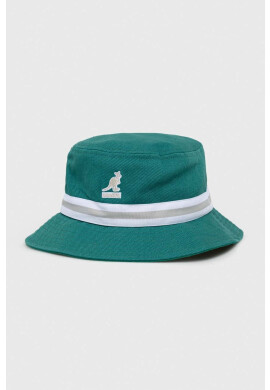 Kangol Памучна капела в тюркоазено от памук - Pepit.bg
