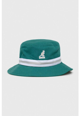 Kangol Памучна капела в тюркоазено от памук - Pepit.bg