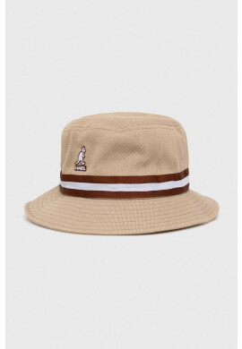 Kangol Памучна капела в бежово от памук - Pepit.bg