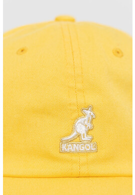 Kangol Шапка в жълто с апликация - Pepit.bg